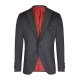 Wilvorst CLASSICs Herren Smokingsakko Revers Drop8 Schwarz