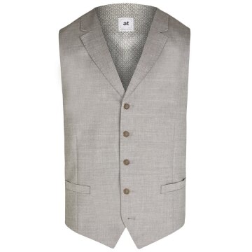 Atelier-Torino MIX&MATCH Herren Weste Drop8 Hellgrau meliert