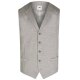 Atelier-Torino MIX&MATCH Herren Weste Drop8 Hellgrau meliert