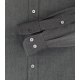 REDMOND Casual Herren Freizeithemd Langarm Button-Down-Kragen Variomanschette Regular Fit Baumwolle Oxford uni Schwarz