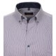 REDMOND Klassisches Herren Businesshemd Langarm Button-Down-Kragen Comfort Fit Baumwolle Struktur Bügelfrei Rosa