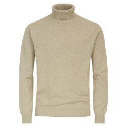 REDMOND Casual Herren Pullover Langarm Rollkragen Comfort...