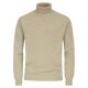 REDMOND Casual Herren Pullover Langarm Rollkragen Comfort Beige