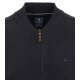 REDMOND Casual Herren Strickjacke College Zipper Comfort Marine