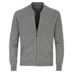 REDMOND Casual Herren Strickjacke College Zipper Comfort...