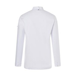KARLOWSKY Herren Kochjacke DIAMOND-CUT® Elegance Zipper Weiß