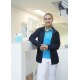 KARLOWSKY Damen Workwear Fleecejacke WARM-UP Regular Marine