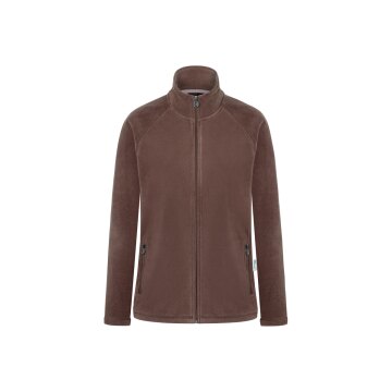 KARLOWSKY Damen Workwear Fleecejacke WARM-UP Regular Hellbraun
