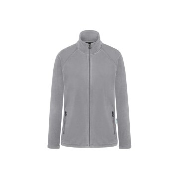 KARLOWSKY Damen Workwear Fleecejacke WARM-UP Regular Platingrau