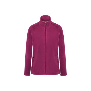 KARLOWSKY Damen Workwear Fleecejacke WARM-UP Regular Fuchsia