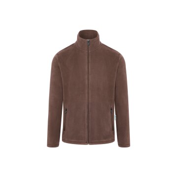 KARLOWSKY Herren Workwear Fleecejacke WARM-UP Regular Hellbraun