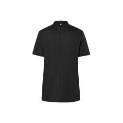 KARLOWSKY Damen Kochjacke  Kurzarm Druckknöpfe Schwarz
