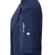 KARLOWSKY Damen Kochjacke MODERN-LOOK Kurzarm Druckknöpfe Marine