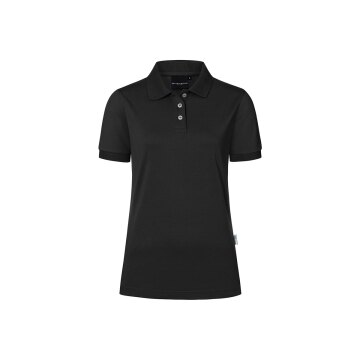 KARLOWSKY Workwear Damen Poloshirt MODERN-FLAIR Modern-Fit Schwarz