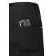 KARLOWSKY Bistroschürze ROCK-CHEF®-Stage2 Taschen 70x70cm Schwarz