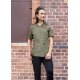 KARLOWSKY Damen Kochjacke ROCK-CHEF®-Stage2 Kurzarm Moosgrün