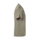 KARLOWSKY Herren Kochjacke Denim-Style ROCK-CHEF® Kurzarm Grün