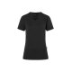 KARLOWSKY Damen T-Shirt CASUAL-FLAIR V-Neck Modern Schwarz