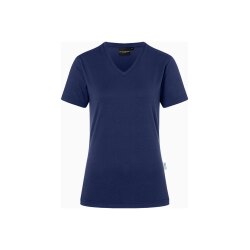 KARLOWSKY Damen T-Shirt CASUAL-FLAIR V-Neck Modern Marine