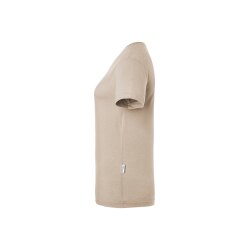 KARLOWSKY Damen T-Shirt CASUAL-FLAIR V-Neck Modern Sand
