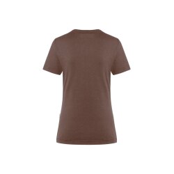 KARLOWSKY Damen T-Shirt CASUAL-FLAIR V-Neck Modern Hellbraun