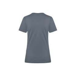 KARLOWSKY Damen T-Shirt CASUAL-FLAIR V-Neck Modern Anthrazit