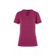 KARLOWSKY Damen T-Shirt CASUAL-FLAIR V-Neck Modern Fuchsia