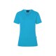 KARLOWSKY Damen T-Shirt CASUAL-FLAIR V-Neck Modern Pazifikblau