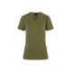 KARLOWSKY Damen T-Shirt CASUAL-FLAIR V-Neck Modern Moosgrün