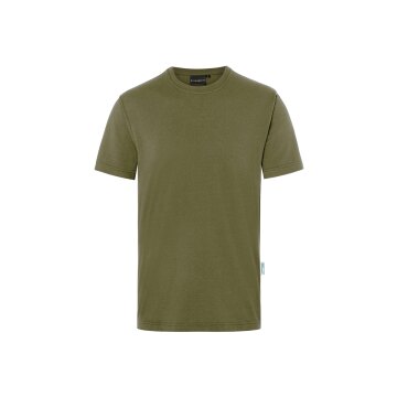 KARLOWSKY Herren T-Shirt CASUAL-FLAIR Rundhals Regular Moosgrün