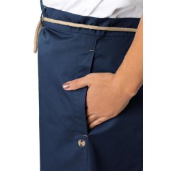 Karlowsky PASSION Vorbinder NEW-NATURE 90 x 55 cm unisex Polyester/Baumwollmix OEKO-TEX® nachhaltig waschecht pflegeleicht Stahlblau
