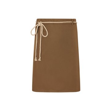 Karlowsky PASSION Vorbinder NEW-NATURE 90 x 55 cm unisex Polyester/Baumwollmix OEKO-TEX® nachhaltig waschecht pflegeleicht Zimt
