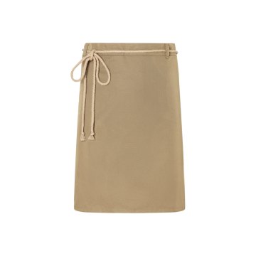 Karlowsky PASSION Vorbinder NEW-NATURE 90 x 55 cm unisex Polyester/Baumwollmix OEKO-TEX® nachhaltig waschecht pflegeleicht Kieselgrau