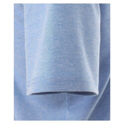 REDMOND Casual Herren Polo-Shirt Kurzarm Regular-Fit Jersey Blau 4XL