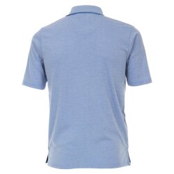 REDMOND Casual Herren Polo-Shirt Kurzarm Regular-Fit Jersey Blau XXL