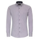 REDMOND Klassisches Herren Businesshemd Langarm Button-Down-Kragen Comfort Fit Baumwolle Struktur Bügelfrei Rosa Größe 4XL