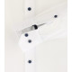 REDMOND Klassisches Herren Businesshemd Langarm Kentkragen Comfort Fit Baumwolle Struktur Bügelfrei Weiß Größe M