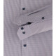 REDMOND Klassisches Herren Businesshemd Langarm Kentkragen Slim Fit Baumwolle Struktur Bügelfrei Rosa Größe XL