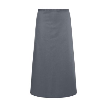 Karlowsky Bistroschürze IBIZA 110 x 90 cm unisex Polyester/Baumwollmix waschecht pflegeleicht Anthrazit