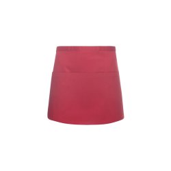 Karlowsky Vorbinder BASIC mit Tasche 60 x 35 cm unisex Polyester/Baumwollmix Rot