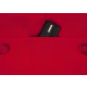 Karlowsky Vorbinder BASIC mit Tasche 60 x 35 cm unisex Polyester/Baumwollmix Rot