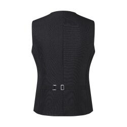 KARLOWSKY Damen Serviceweste BASIC V-Ausschnitt Schwarz 2XL