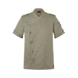 KARLOWSKY Herren Kochjacke Denim-Style ROCK-CHEF®...