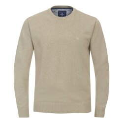 REDMOND Casual Herren Pullover Langarm Rundhals Comfort...