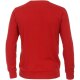 REDMOND Casual Herren Pullover Langarm Rundhals Comfort Rot L