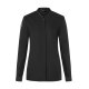 KARLOWSKY Damen Kochjacke GREEN-GENERATION Modern-Fit Schwarz