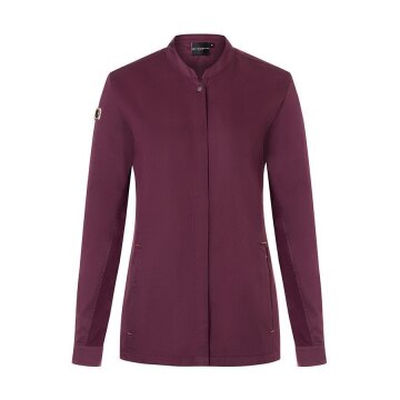 KARLOWSKY Damen Kochjacke GREEN-GENERATION Modern-Fit Aubergine
