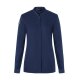 KARLOWSKY Damen Kochjacke GREEN-GENERATION Modern-Fit Stahlblau