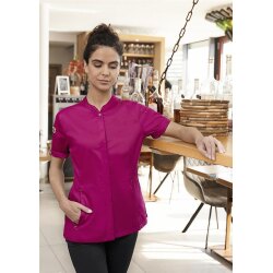 KARLOWSKY Damen Kochjacke GREEN-GENERATION Kurzarm Fuchsia