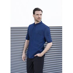 KARLOWSKY Herren Kochjacke MODERNTOUCH Kurzarm Modern-Fit...